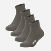 Ankle Socks - Dark Grey 4 párů(39-45)